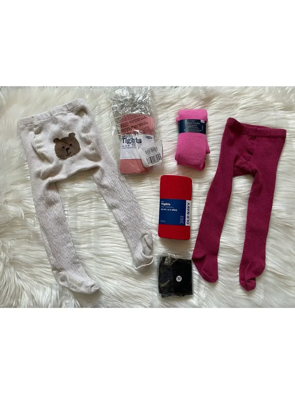 Baby and Toddler Girls Tights Bundle- Little Stocking Co,, Gap , Old Navy, etc